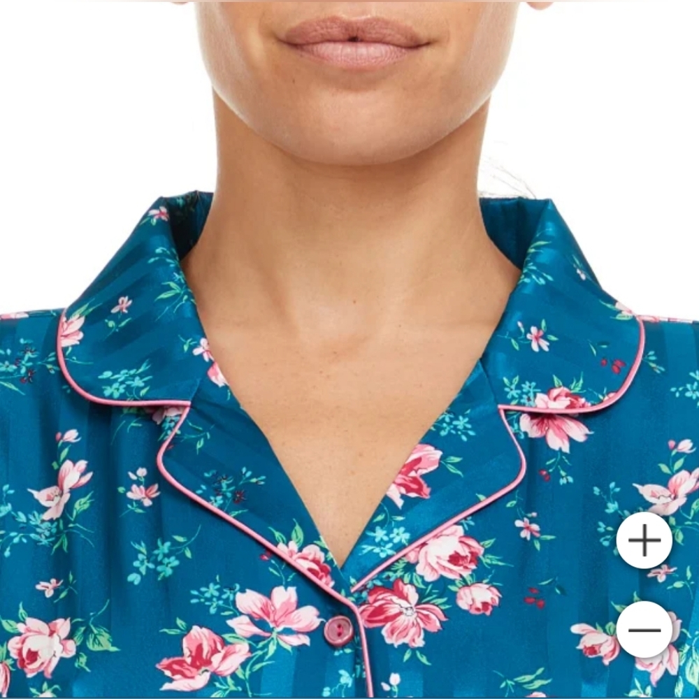 Flora Nikrooz Satin Pajamas Set - Picture 3 of 6